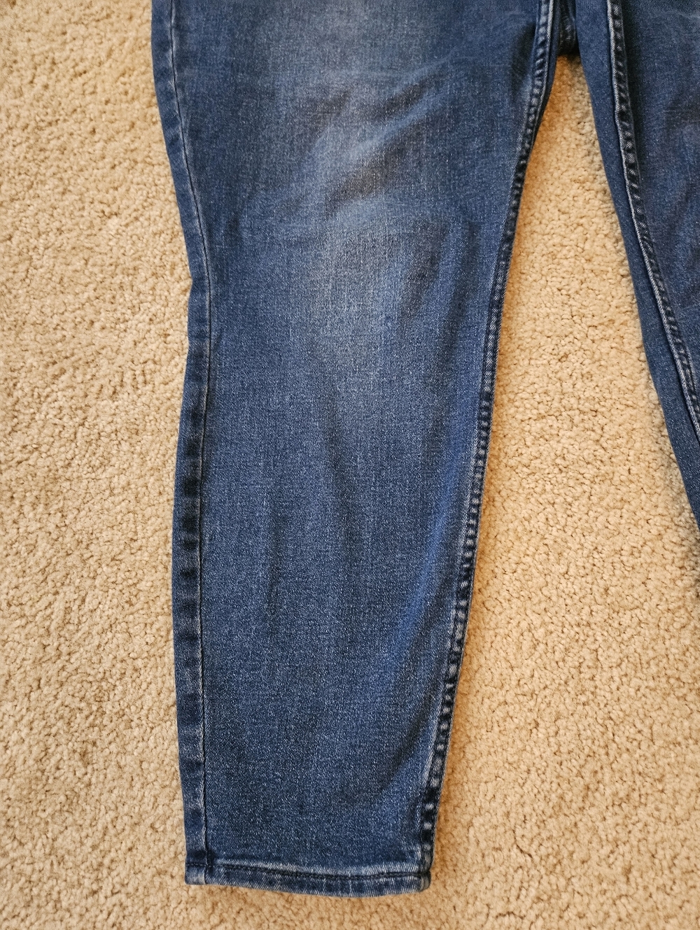 Old Navy High Rise Wow Super Skinny Dark Blue Women's Jeans Size 22 - Picture 2 of 10